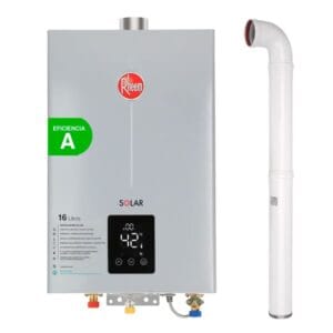 Calefón Rheem 16L Tiro Forzado Gas Licuado
